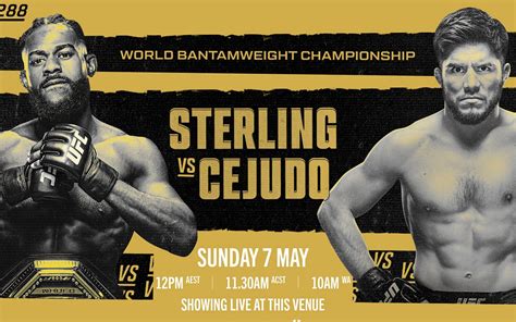 UFC 288: Sterling vs Cejudo .